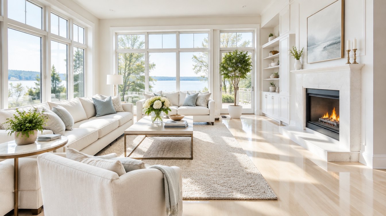 Spotless, bright clean home